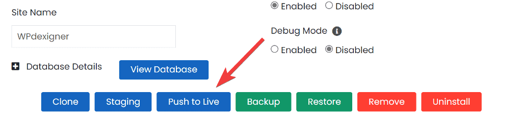 Push staging to live