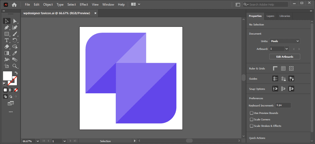 favicon design in adobe illustrator